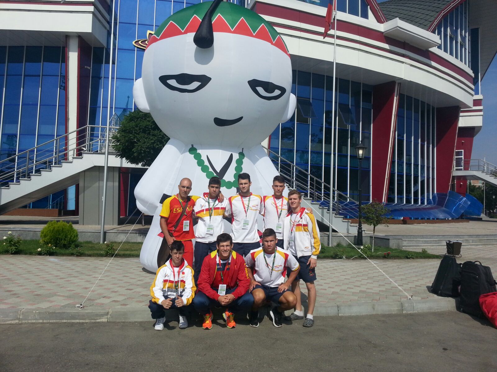 Lucas Monreal en Chechenia